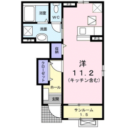 ソレイユの物件間取画像